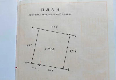 Дачна ділянка в р-ні Джерельної вулиці,Шахта