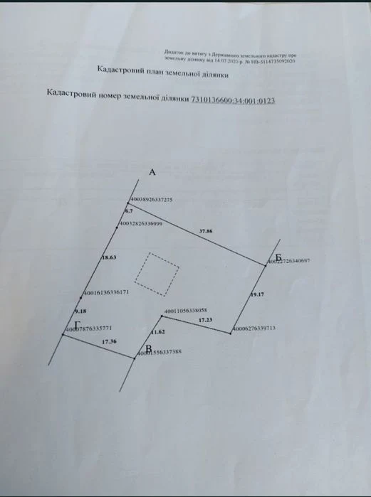 Продається земельна ділянка