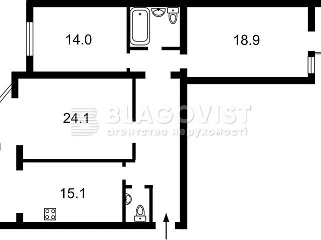 Продаж 3к квартири 102 кв. м на вул. Юлії Здановської 60А •