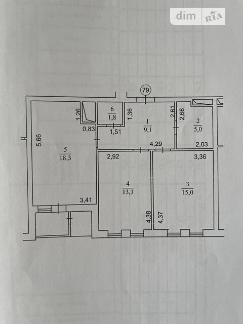 Продаж 2к квартири 65.8 кв. м на вул. Гліба Бабича 8Г • ID 3