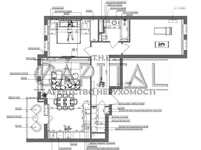 Продаж 3к квартири 87 кв. м на вул. Бердника Олеся 1Д • ID 3
