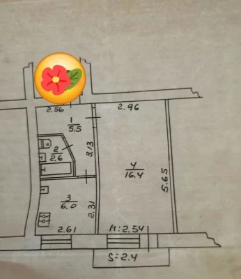Продам 1 кім.квартиру по вул.Герасима Кондратьєва