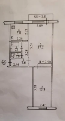 Подаю 2х квмн.квартиру. Собственник