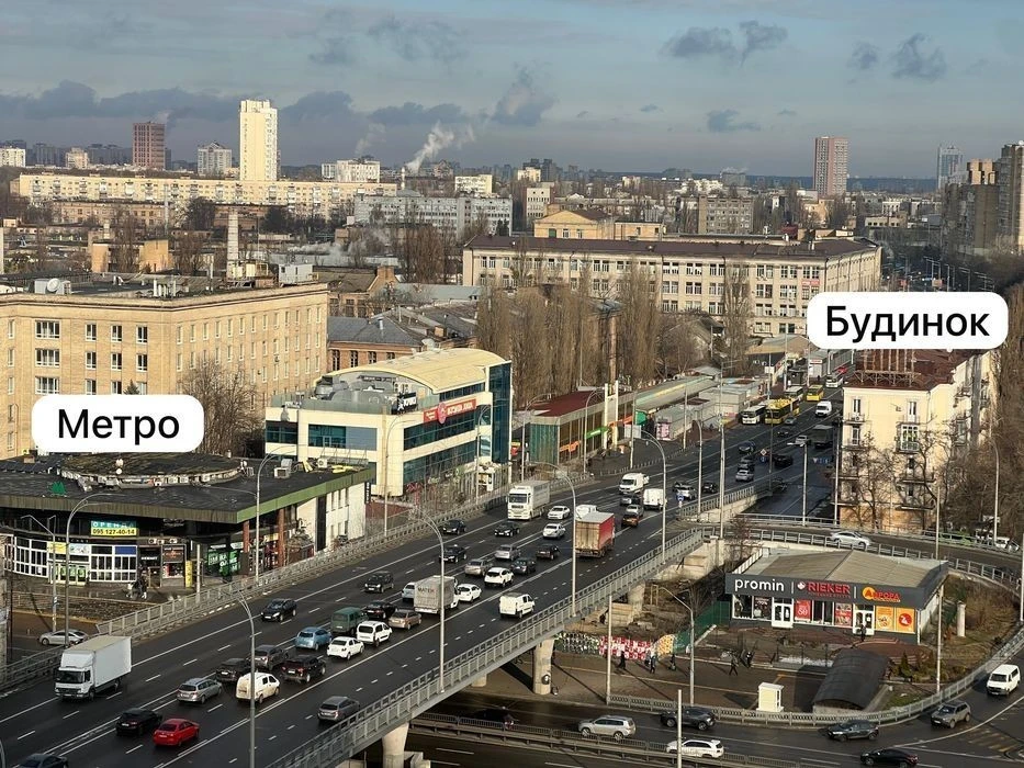 Оренда 2-хкімнатної, 48 кв/м, метро Шулявська 2 хв