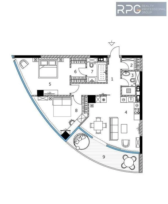 Оренда 2-к квартири 94м² в Преміум ЖК Taryan Towers Є УКРИТТ