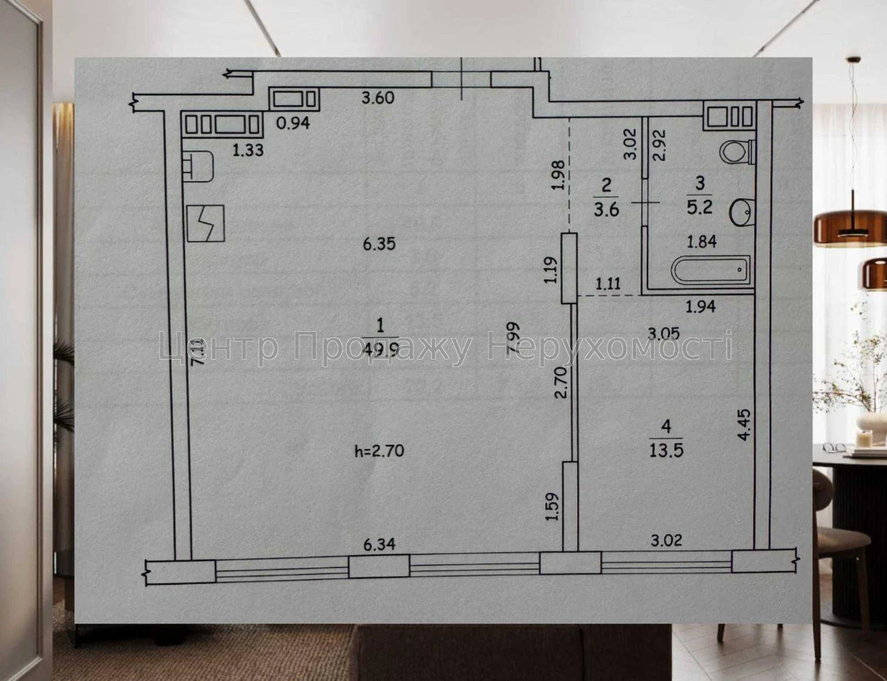 Продаж 2-кімн. квартири 72, 2 м², 7/26 эт, ЖК Great, Київ –