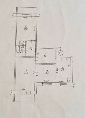 Продається гарна 3х кім квартира, р-н Центральна Митниця