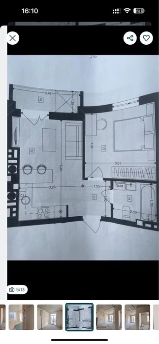 Apartment for sale, renovation Sykhiv Vuletska
