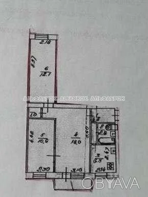 3-комнатная квартира, 56.2 м.кв.