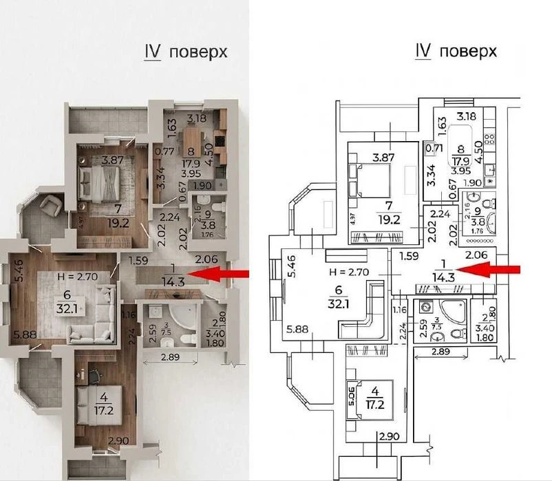 3- х кімн квартира на вулиці Тінистій, ЖК Титанік, без коміс