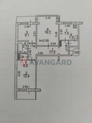 Продам 3 кімнатну квартиру в Хортицькому районі