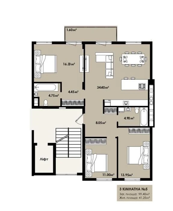Продаж 3 кім квартири 99м² у Willa Karolinа|Клубний будинок|