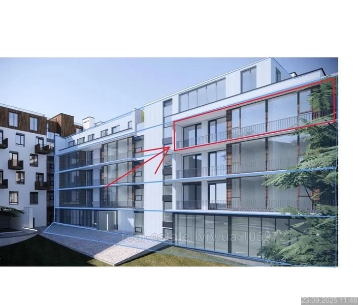 Продаж 3-кімнатноі квартири 89 м² вул.Пилипа Орлика здача 20
