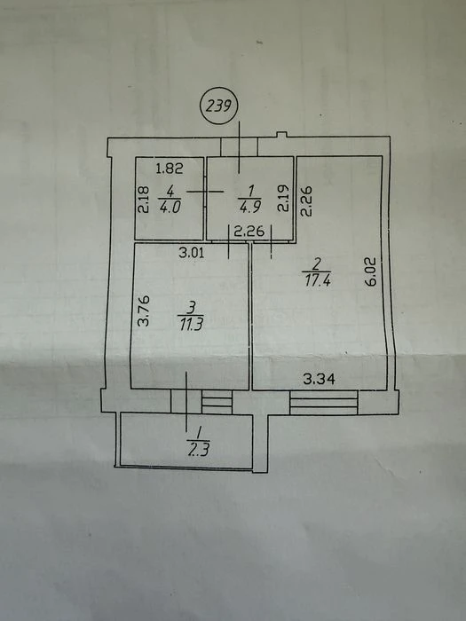 Продаж 1 кім., квавртири по вул. Незалежності , 21