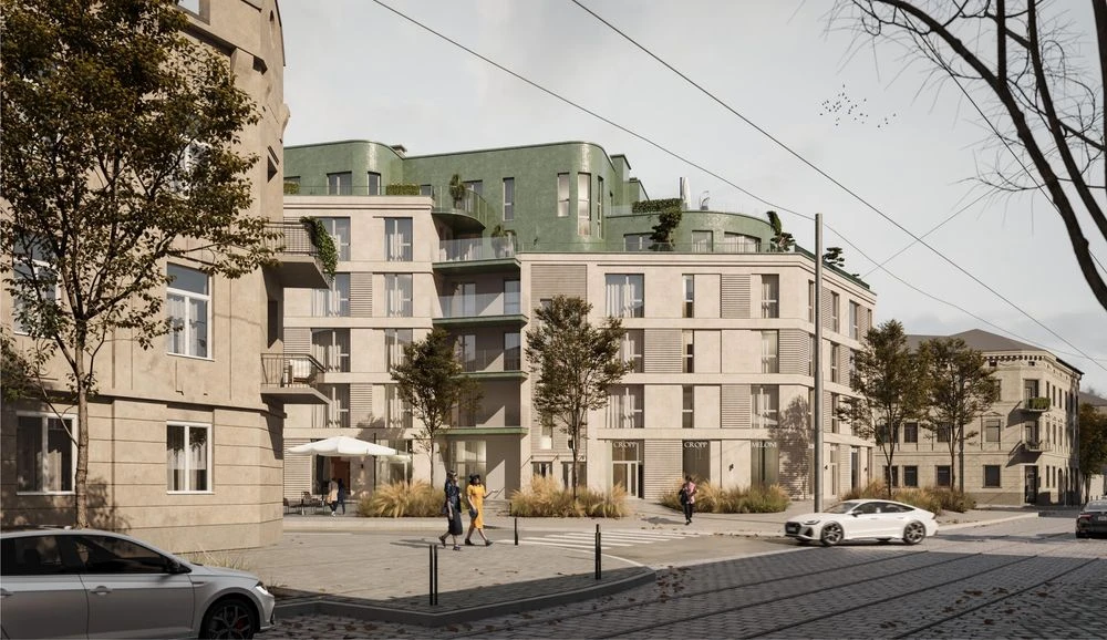 Продаж 2-кімнатної (85 м²) квартири в центрі Львова з балкон