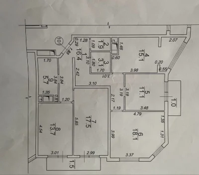 Продам квартиру на Італійському бульварі. Вид на море. 50 же