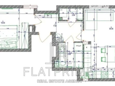 Sale of 1-room apartment 60.5 sq. m. on Teremkivska Street 4A • ID 3