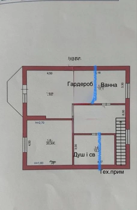 Продаж будинку Лезневе