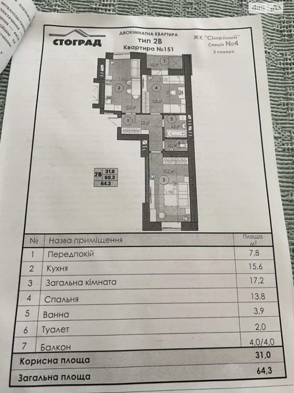 Продаж Квартира Ювілейний