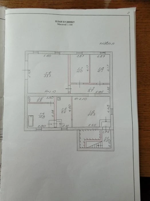 Липинський масив!Об'їзна! Північний ринок поруч! 2п,185м,12с