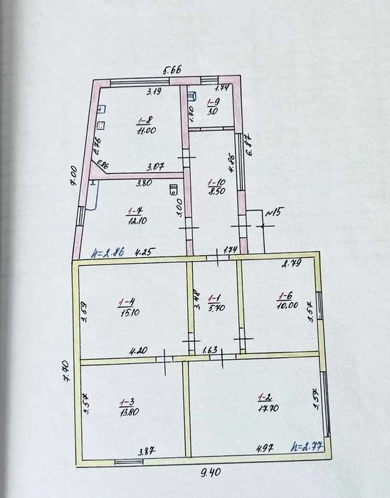 Продається будинок, 4 кім, 7 сот, центр Корабельний, сертифі