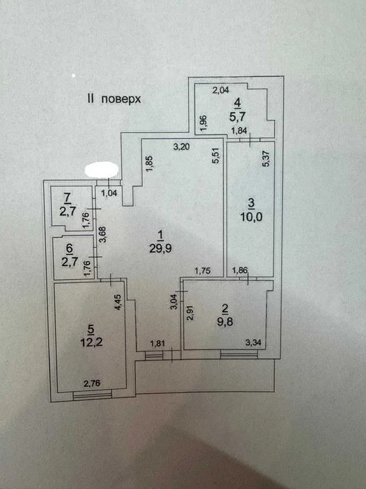 2-кімнатна квартира в новому зданому будинку на Фонтані.