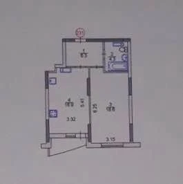 Без комісії. Продаж 1 км. квартира + кухня вітальня. ЖК Озер