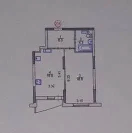 Без комісії. Продаж 1 км. квартира + кухня вітальня. ЖК Озер