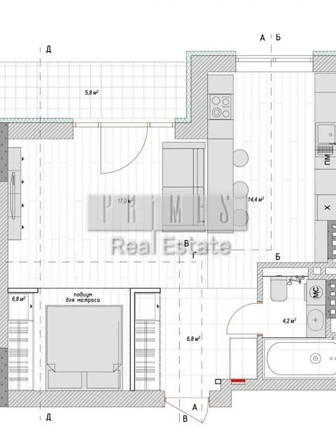 Продажа 1к Crystal Park 48 кв м Берестейский парк автономный