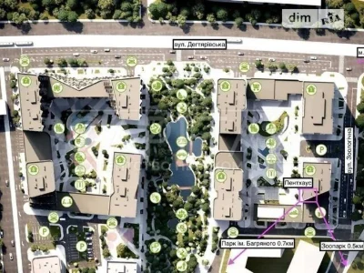 Sale of 4-room apartment 178 sq. m. on Degtyarivska street 17-19 • ID