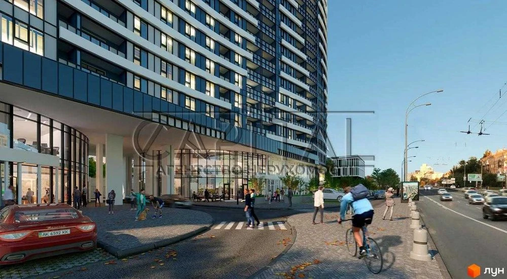 1-room apartment for sale 45m2 in Aria residential complex, Pechersky district