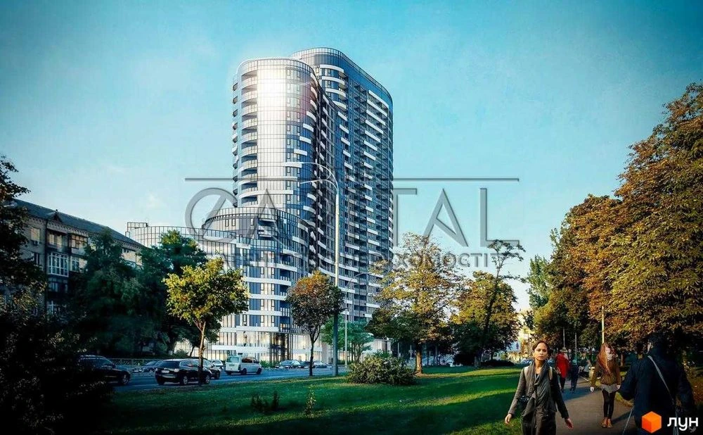 1-room apartment for sale 45m2 in Aria residential complex, Pechersky district