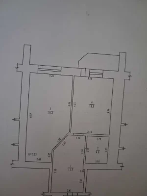‼️Левада‼️ 1к квартира площею 53 м² на комфортному середньом