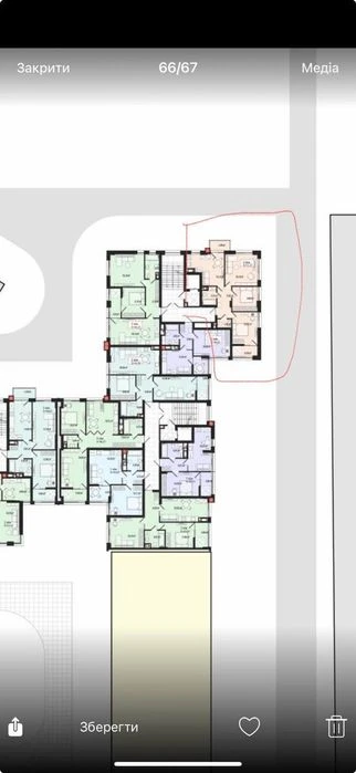 Продаж 3 кімнатної квартири у центрі