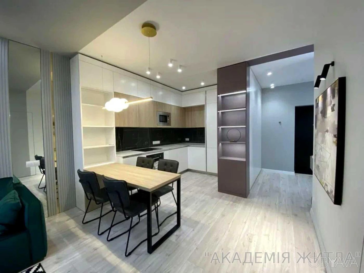 1-комнатная квартира, 54 м.кв.