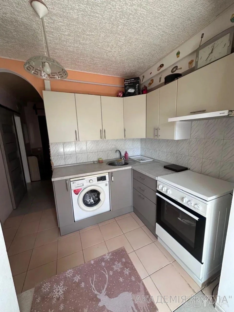 1-комнатная квартира, 34 м.кв.