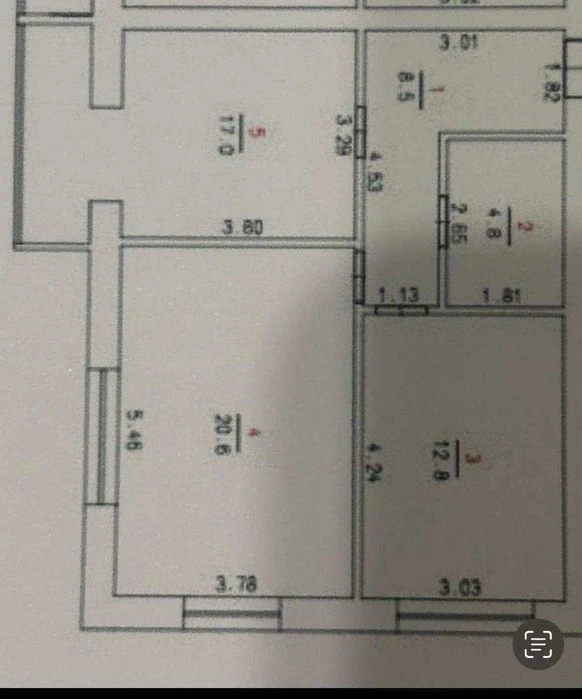 44588 2к квартира 65м² у престижному ЖК City Bud (Виставка)
