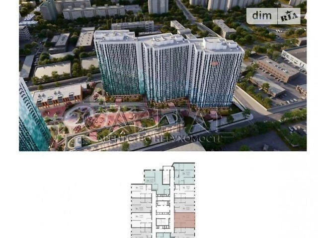 Продаж 1к квартири 59 кв. м на вул. Бережанська 9 • ID 34796