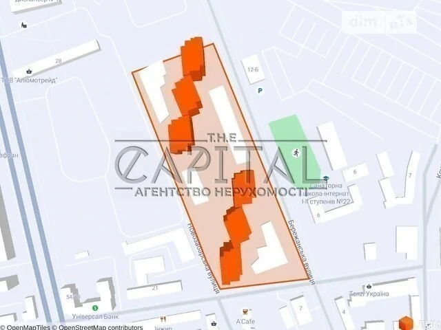 Продаж 1к квартири 59 кв. м на вул. Бережанська 9 • ID 34796