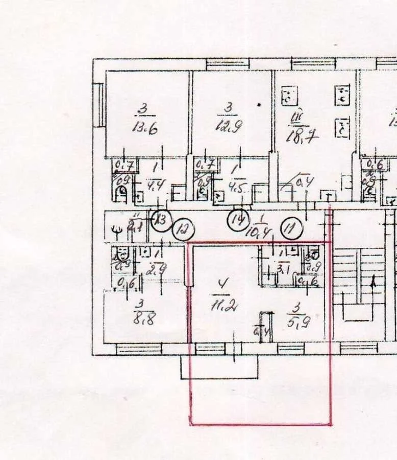 Sale of a 2-room apartment of 29 m², Akademika Vernadskogo building