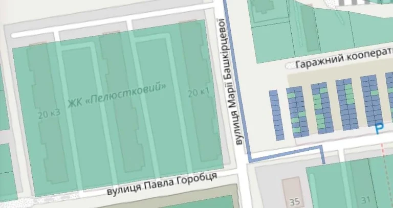 Продам земельну ділянку під будівництво гаража у мікрорайоні