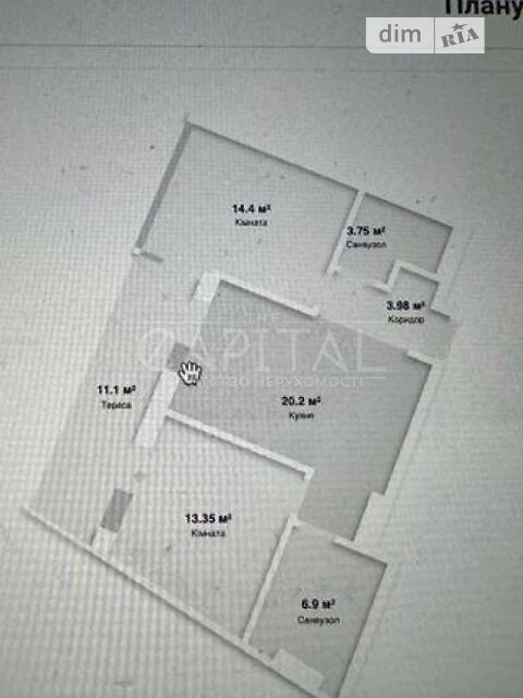 Продаж 2к квартири 69 кв. м на вул. 11-та лінія • ID 3479548