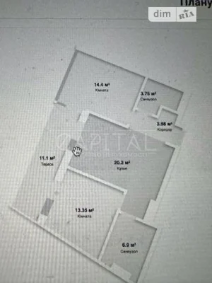 Продаж 2к квартири 69 кв. м на вул. 11-та лінія • ID 3479548