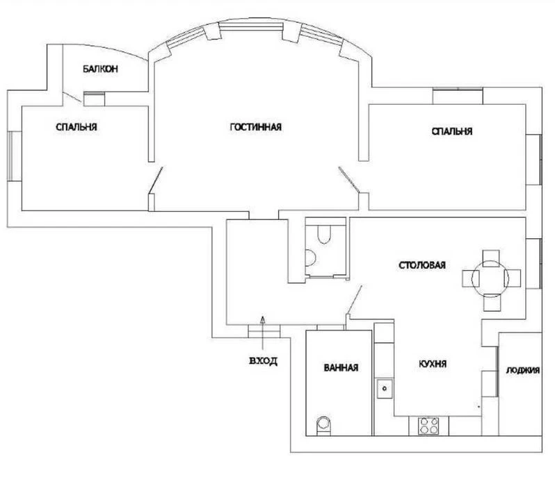 Sale of a 3-room premium comfort apartment, in which no one