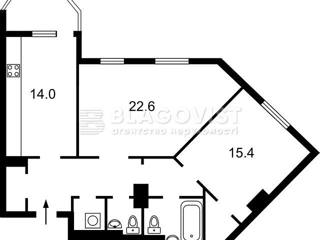 Продаж 2к квартири 79 кв. м на вул. Дегтярівська 25А • ID 34