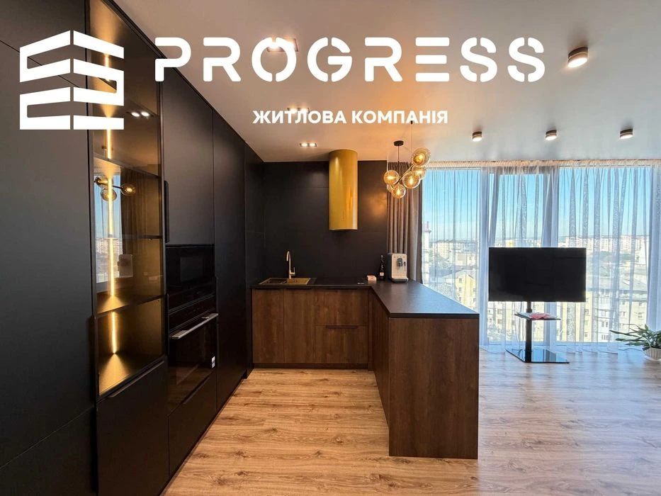 Продаж дизайнерської 1,5-кімнатної квартири з панорамним вид