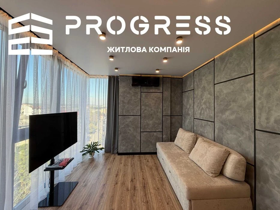 Продаж дизайнерської 1,5-кімнатної квартири з панорамним вид