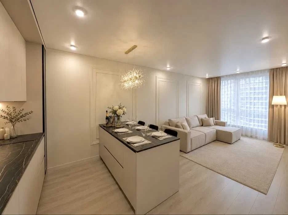 ЖК Great, 2-кімнатна квартира 77м², новий ремонт! вид на Дні