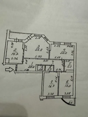 Продажа 3к квартиры, ул. Никольско-Слободская, Днепровский р
