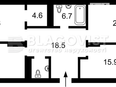Продаж 3к квартири 112 кв. м на вул. Михайла Максимовича 3Г